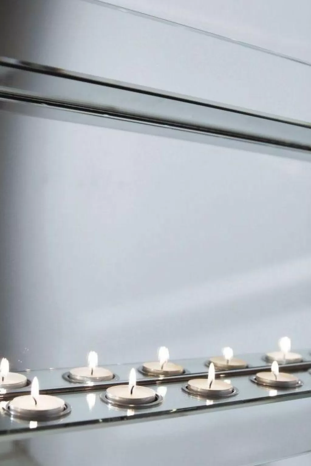 Miroir Décoratif Lumineux KARE Design - Bougie Élégante 90x35 cm pour Ambiance Chaleureuse