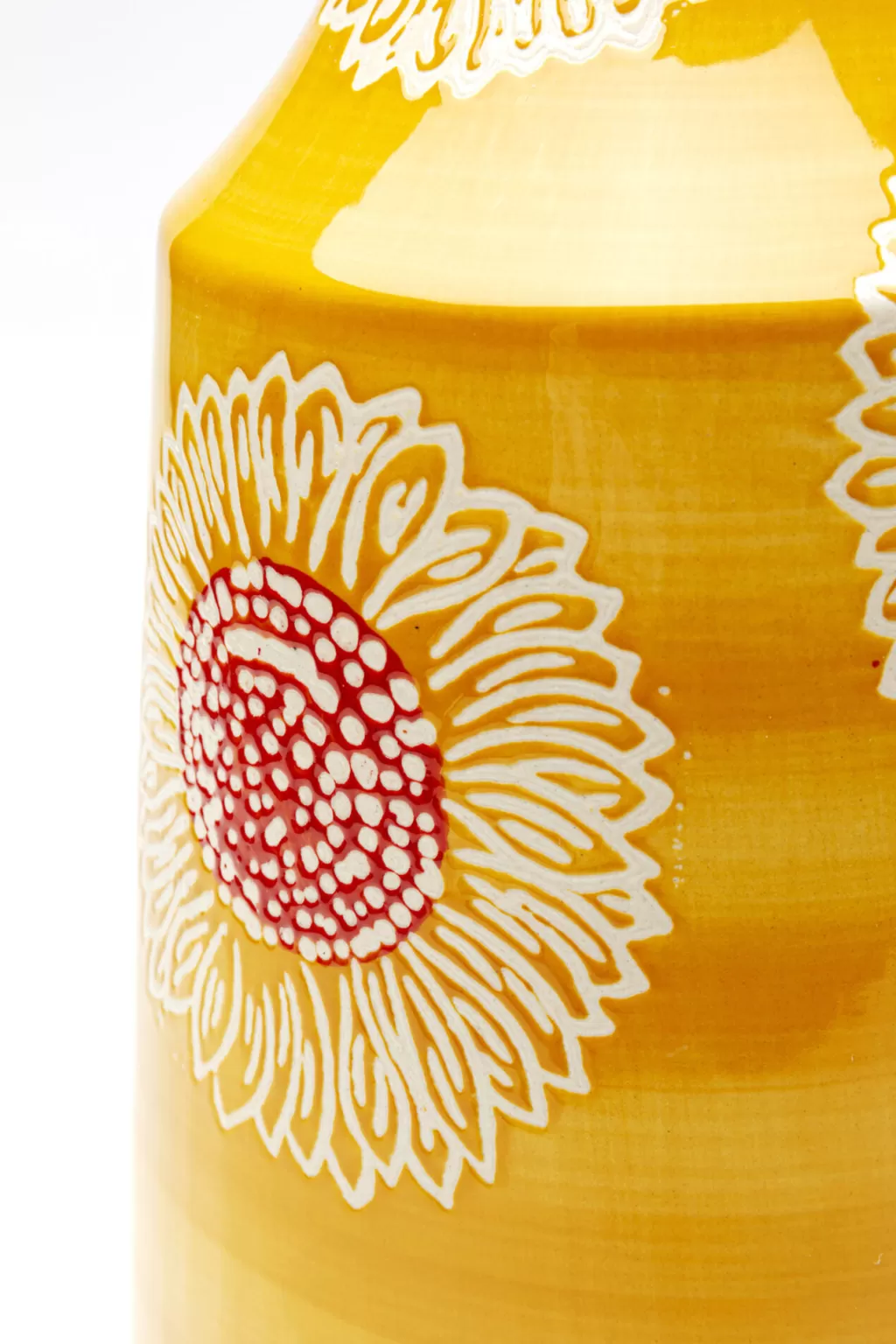 Vase Design Floraison Majestueuse - Élégance Dorée 38cm pour Salon Épuré | Création KARE
