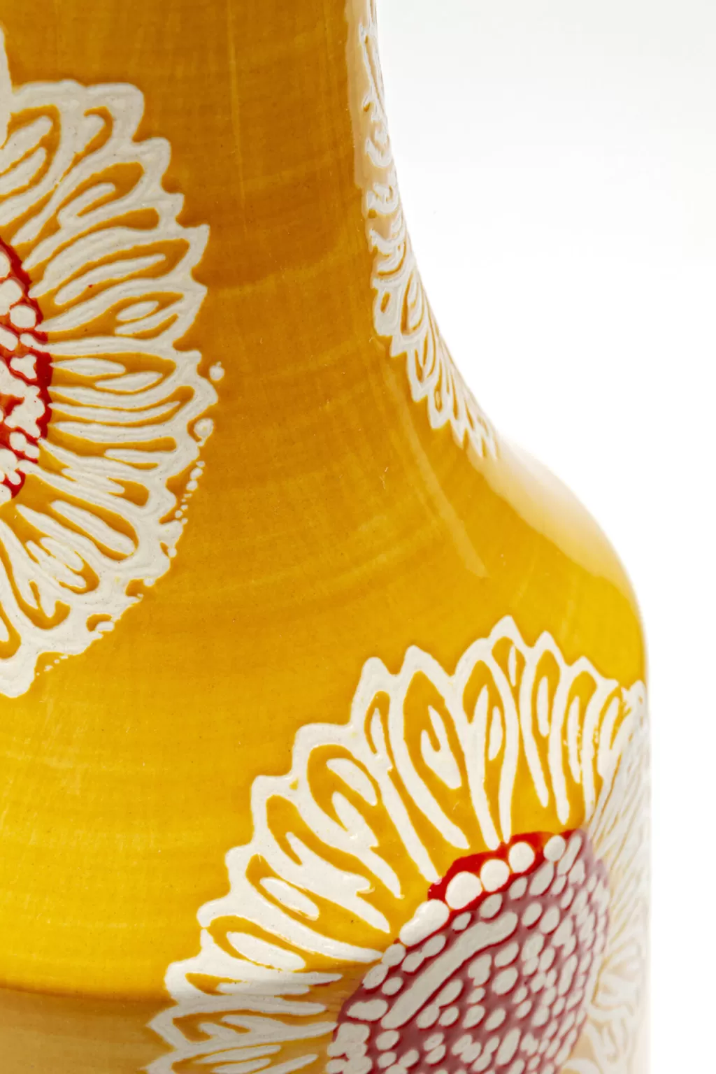 Vase Design Floraison Majestueuse - Élégance Dorée 38cm pour Salon Épuré | Création KARE