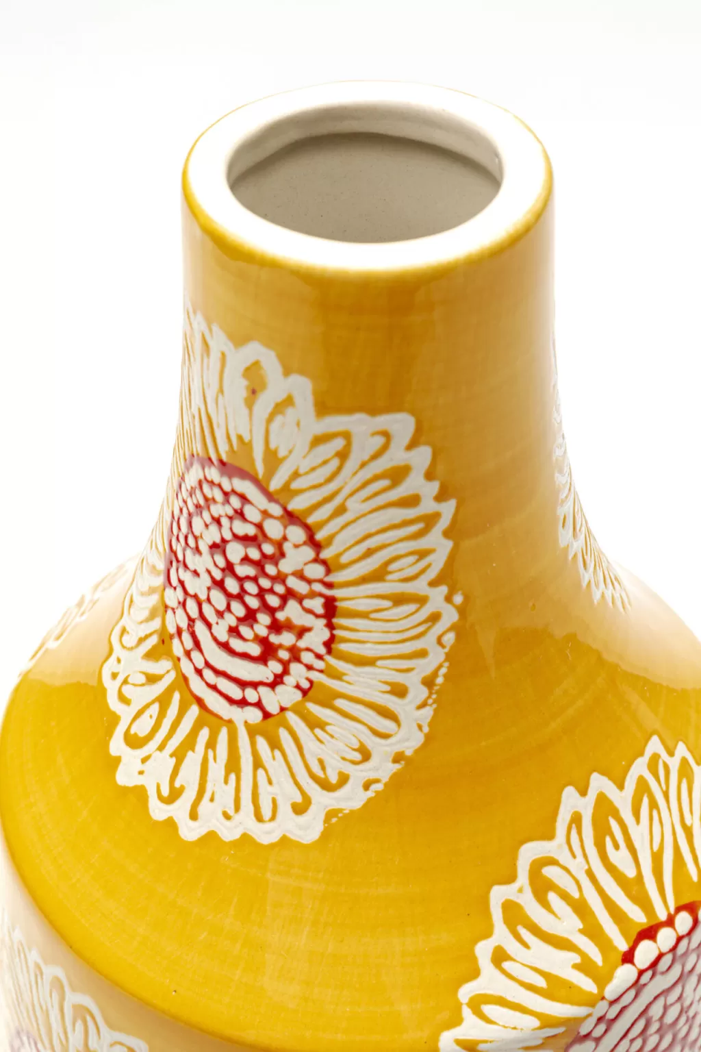 Vase Design Floraison Majestueuse - Élégance Dorée 38cm pour Salon Épuré | Création KARE