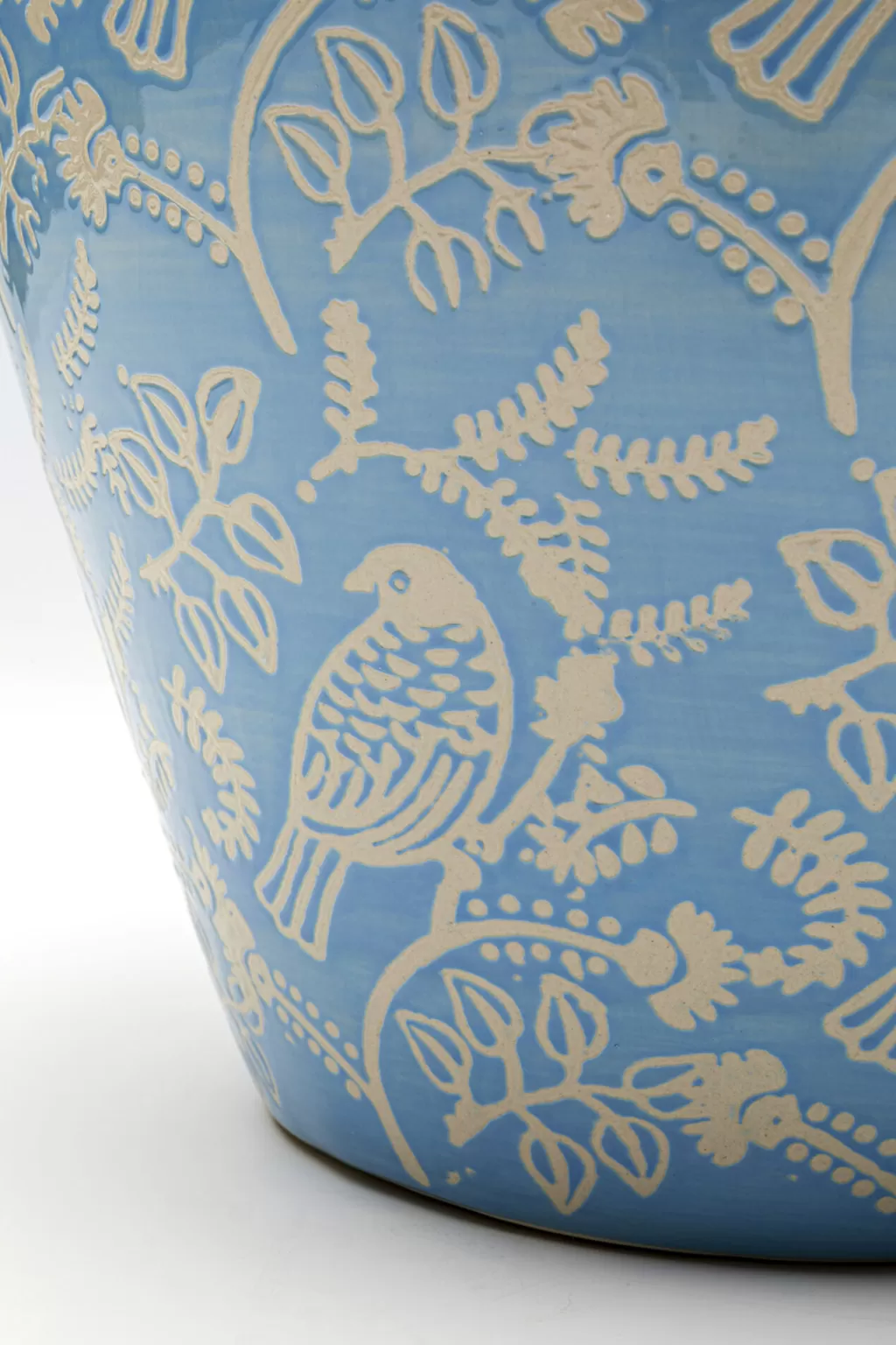 Vase Décoratif Chant d'Oiseau par KARE Design - 33 cm pour Salon Élégant