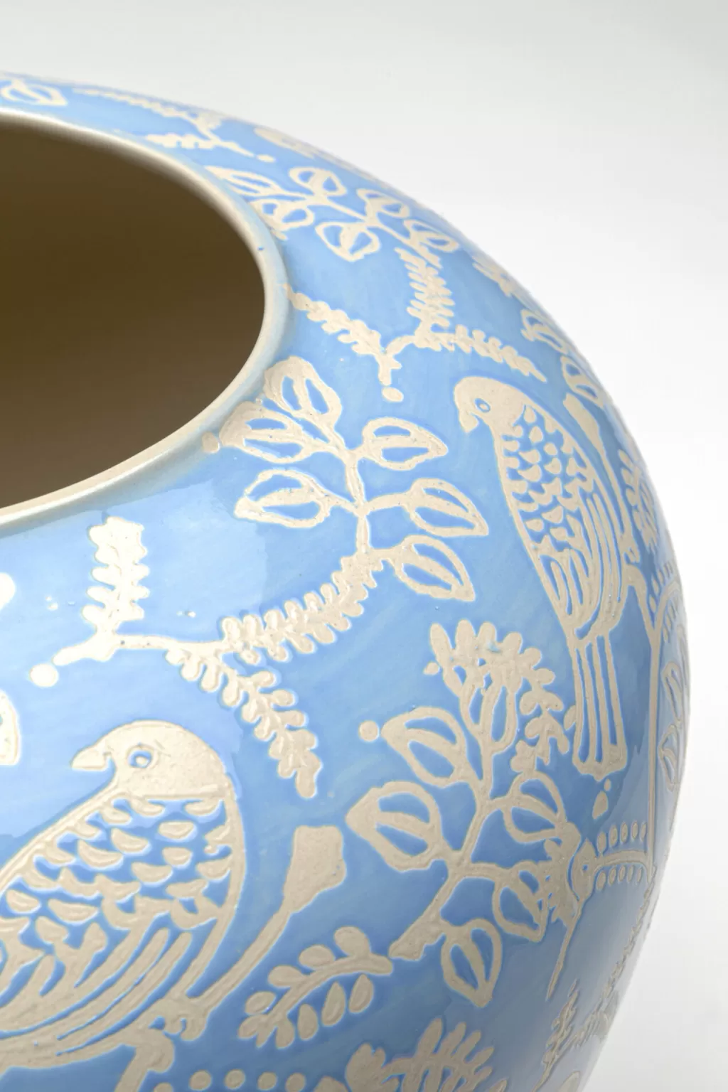 Vase Décoratif Chant d'Oiseau par KARE Design - 33 cm pour Salon Élégant