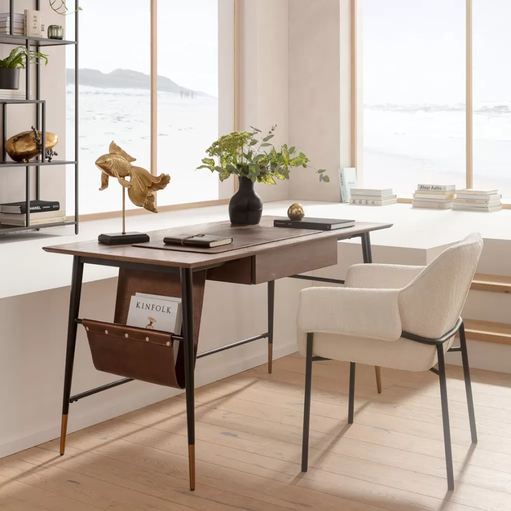 Bureau Design Moderne Boticelli par KARE - Élégant pour Travail et Détente