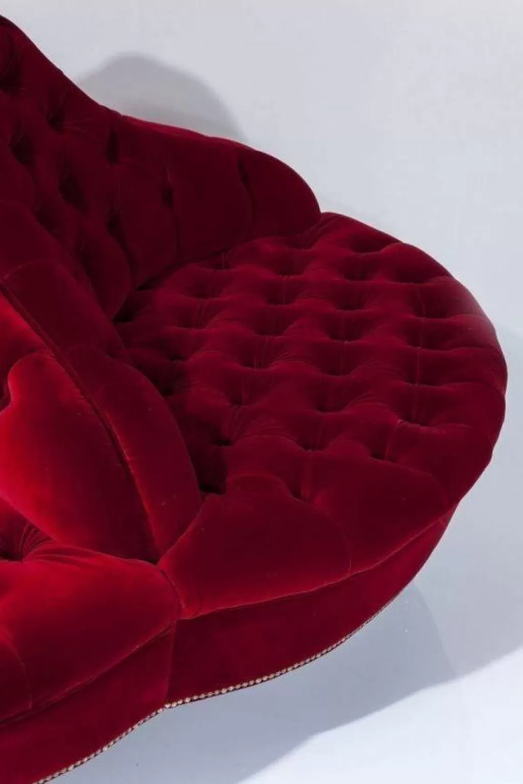 Canapé rond style boudoir 4 places - Design élégant et compact par KARE