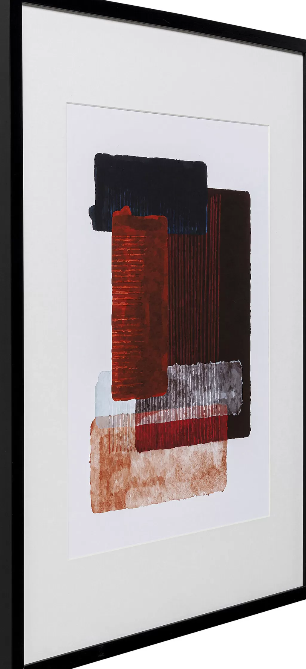 KARE Design - Tableau Encadré Moderne Rouge Brique 60x80 cm - Déco Murale Élégante pour Salon 

(Note: J'ai remplacé 