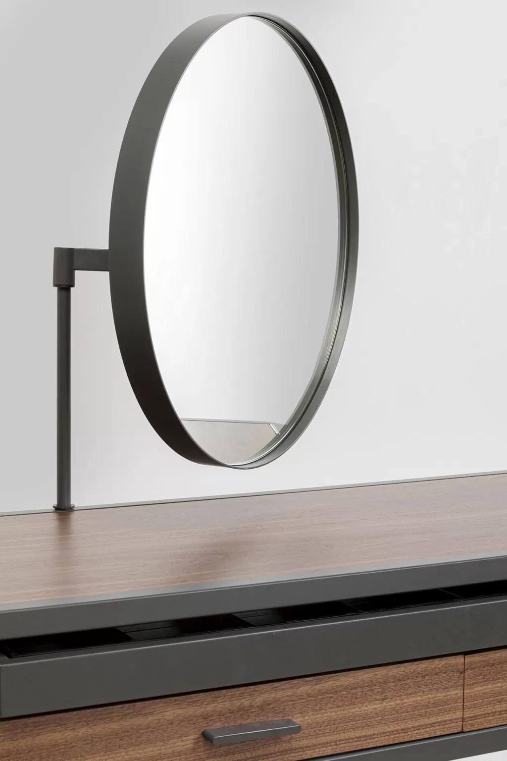 Table Console Design Moderne Bravo - Miroir Intégré KARE 
Dimensions Polyvalentes 120 x 45 cm - Décoration Murale Élégante et Fonctionnelle