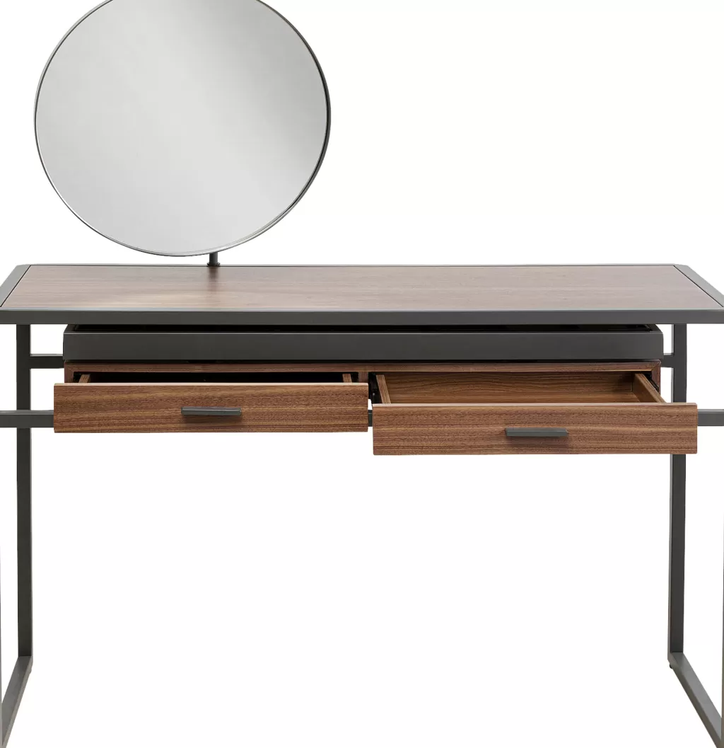 Table Console Design Moderne Bravo - Miroir Intégré KARE 
Dimensions Polyvalentes 120 x 45 cm - Décoration Murale Élégante et Fonctionnelle