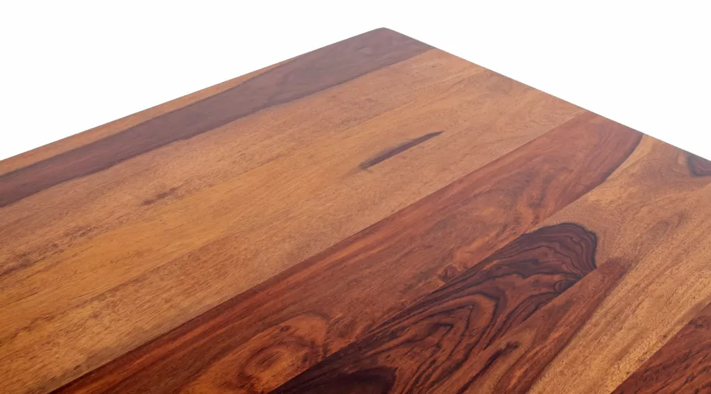 Table basse Brooklyn Nature par KARE Design - Plateau bois massif 160x80 cm, dimensions généreuses pour votre intérieur contemporain