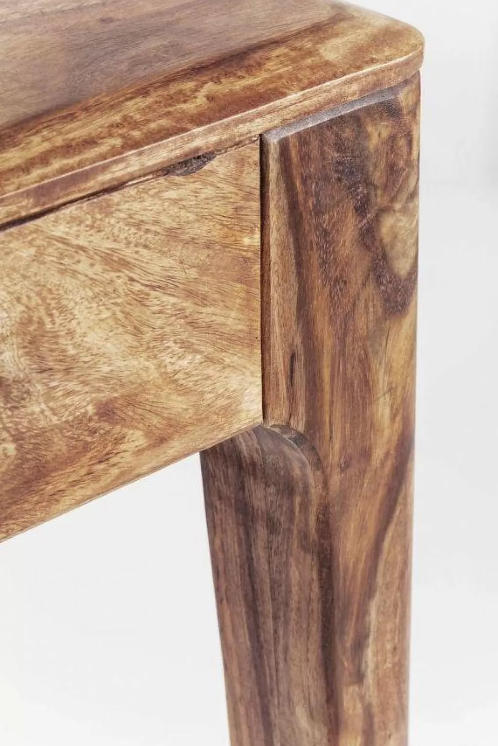Table basse Brooklyn Nature par KARE Design - Plateau bois massif 160x80 cm, dimensions généreuses pour votre intérieur contemporain