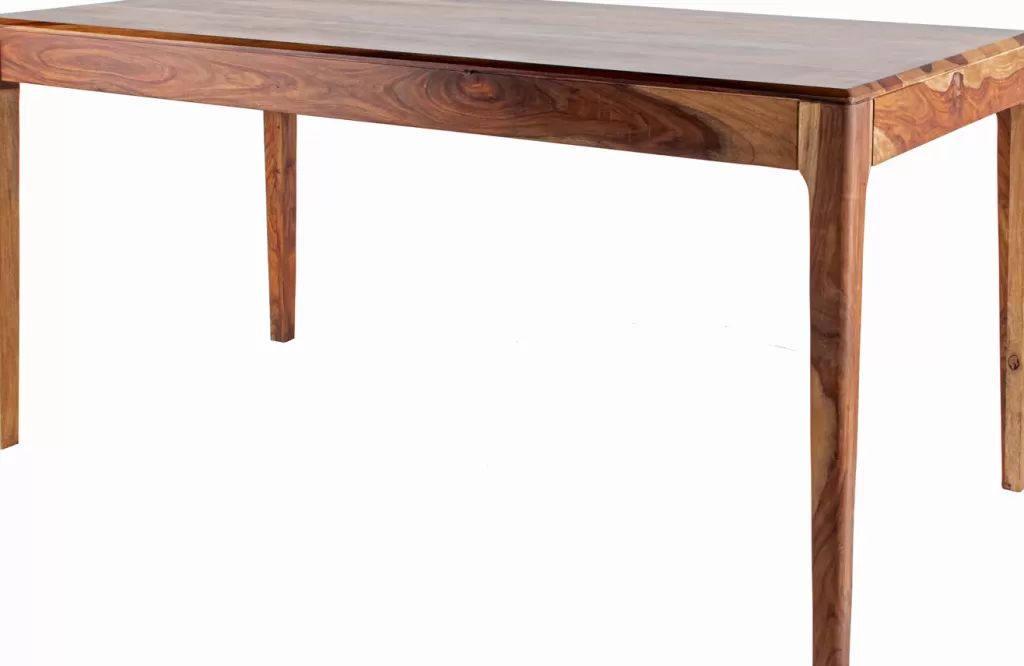 Table basse Brooklyn Nature par KARE Design - Plateau bois massif 160x80 cm, dimensions généreuses pour votre intérieur contemporain