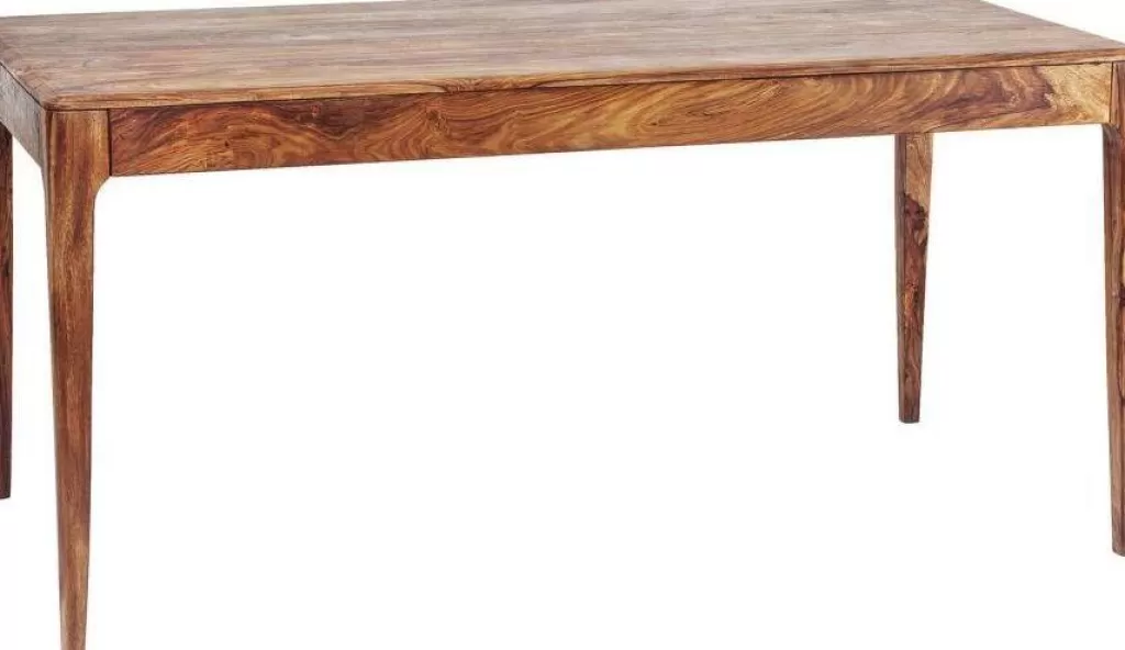 Table basse Brooklyn Nature par KARE Design - Plateau bois massif 160x80 cm, dimensions généreuses pour votre intérieur contemporain