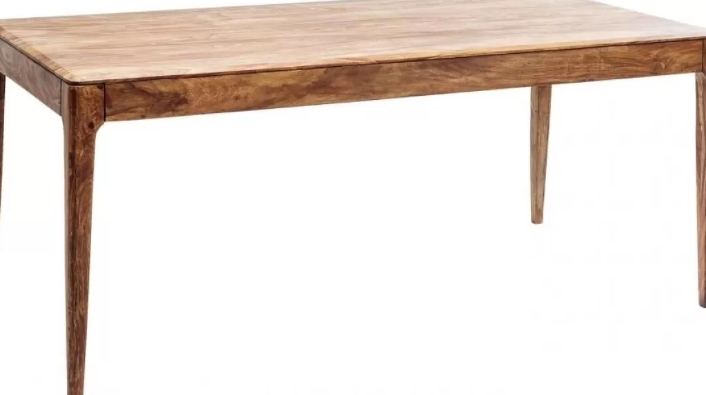 Table Design Brooklyn Nature en Chêne Recyclé - 90 x 175 cm