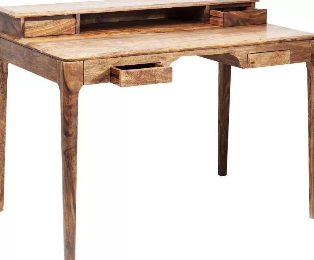 Bureau Design Édition Brooklyn Nature par KARE - Plateau 110 x 70 cm, Ligne Urbaine Inspirée de la Forêt