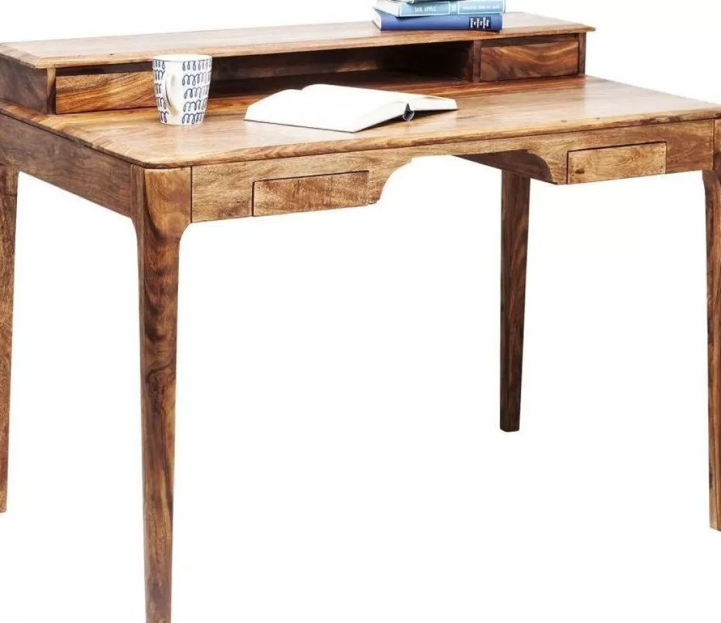 Bureau Design Édition Brooklyn Nature par KARE - Plateau 110 x 70 cm, Ligne Urbaine Inspirée de la Forêt
