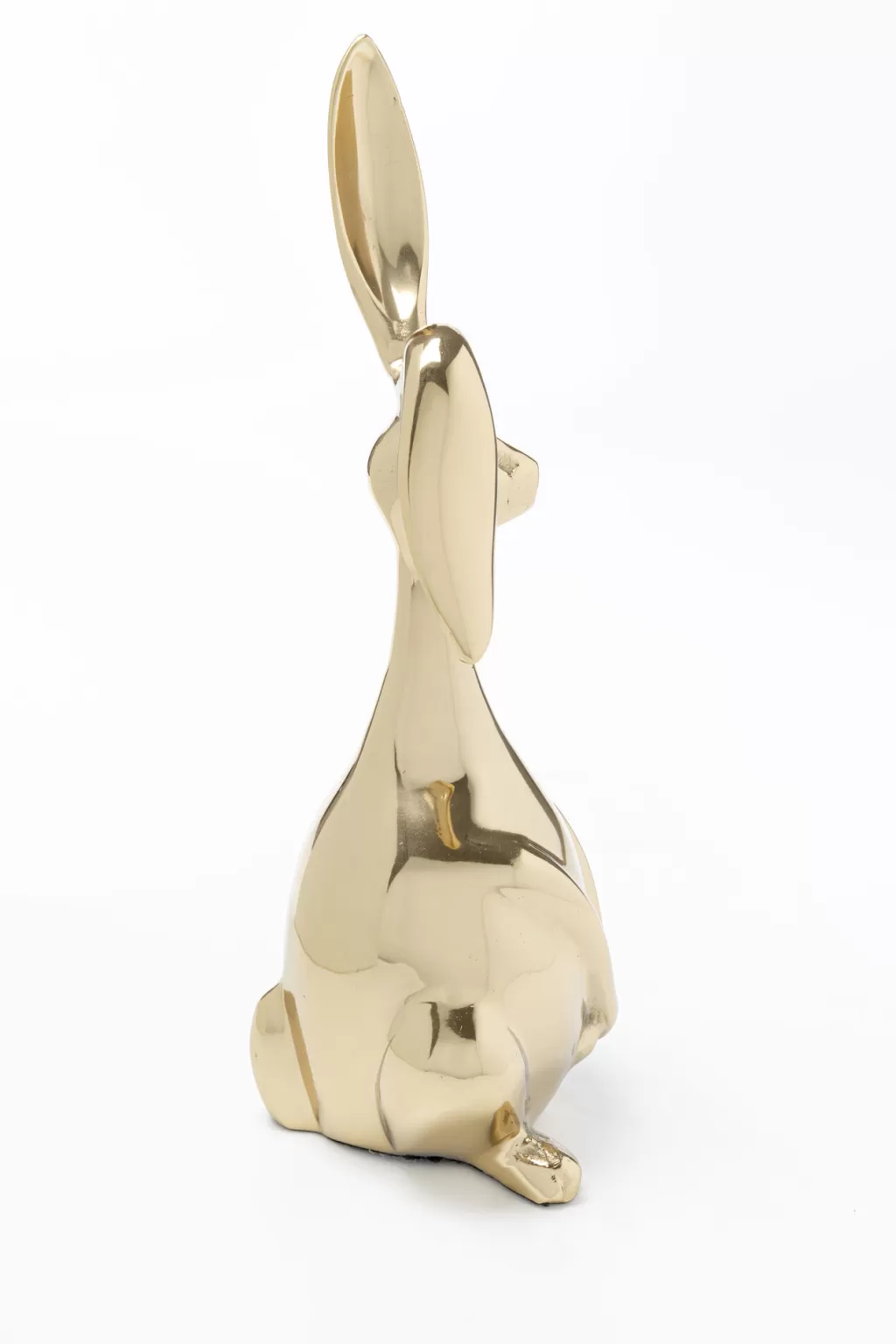 KARE Design – Figurine « Bunny Pupu » en Or, Décorations Mignonnes pour Intérieur – 52 cm