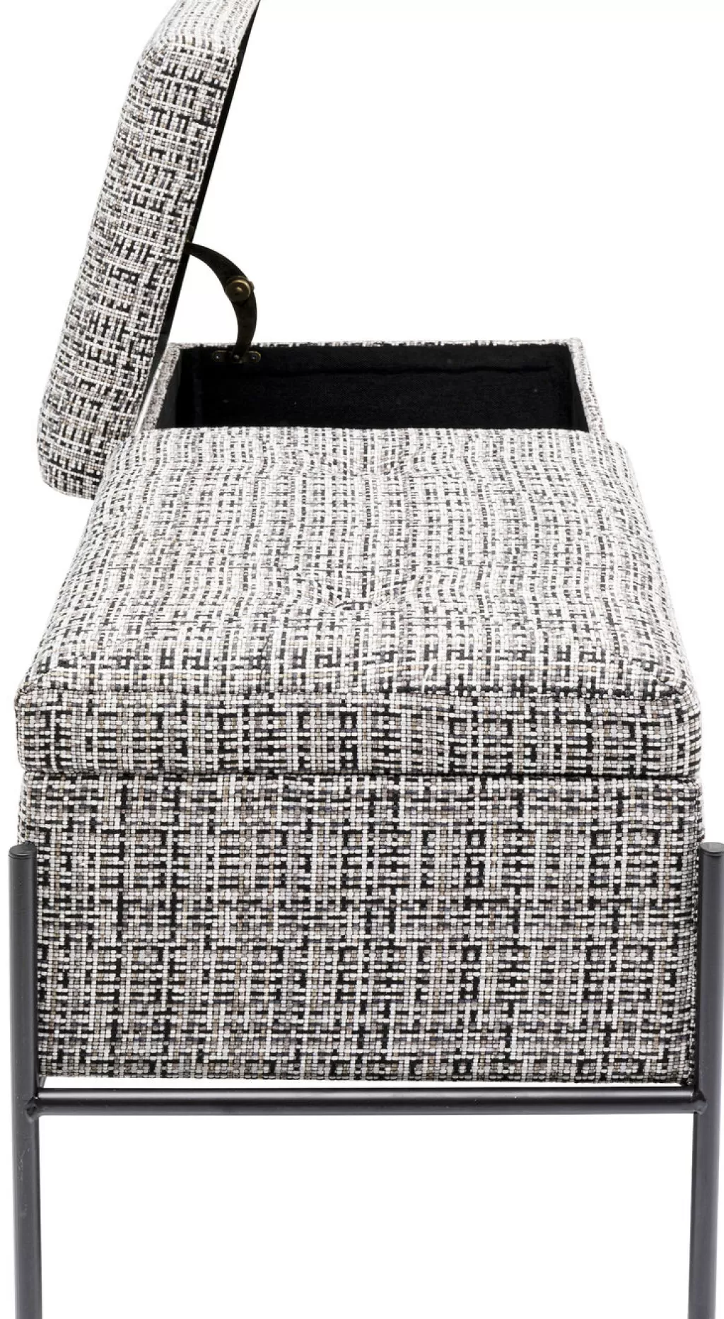 KARE Design - Boîte de Rangement Moderne à Boutons, Format XX Noir & Blanc - Série Penkki