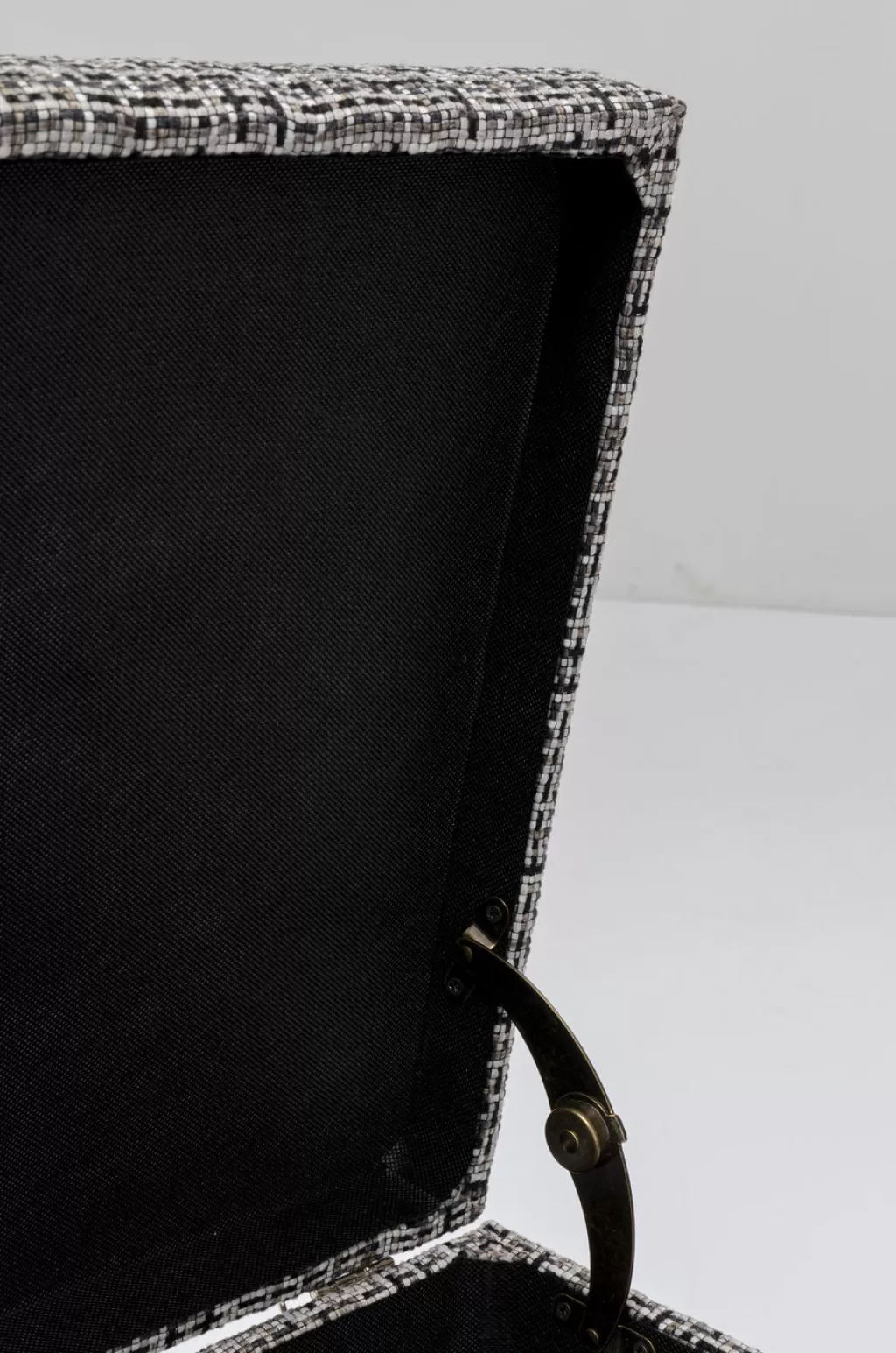 KARE Design - Boîte de Rangement Moderne à Boutons, Format XX Noir & Blanc - Série Penkki