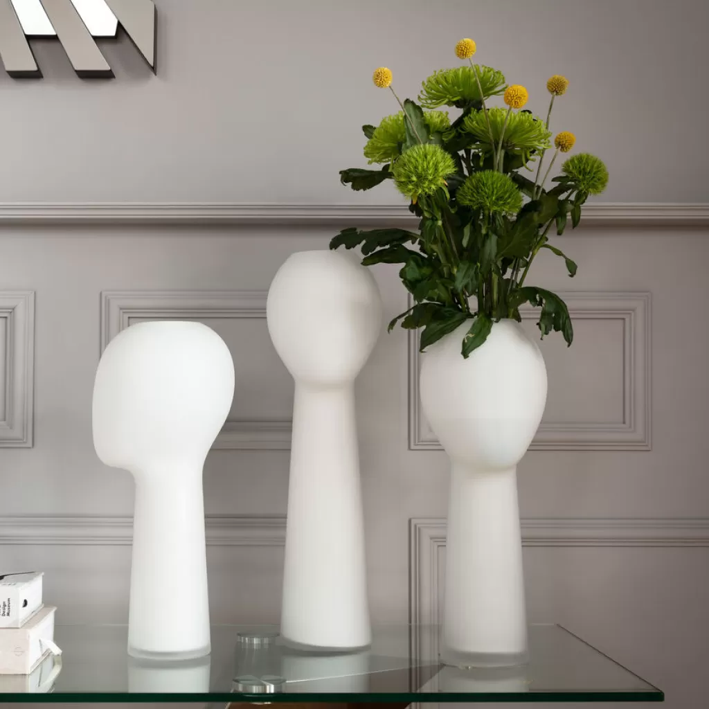 Vase design contemporain Cabeza 40 cm - Décoration élégante pour salon par KARE Design