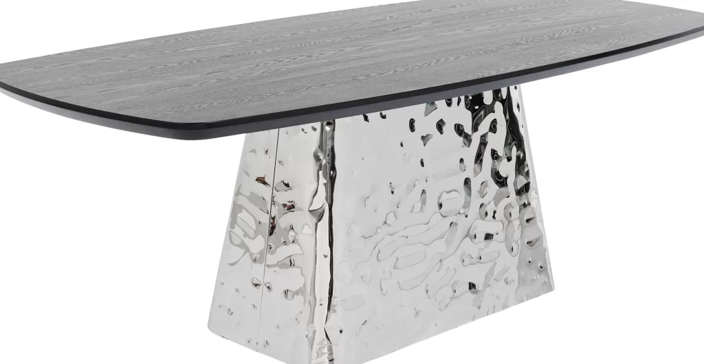 Table Caldera design contemporain – Format généreux 220 x 110 cm – Création KARE pour votre intérieur
