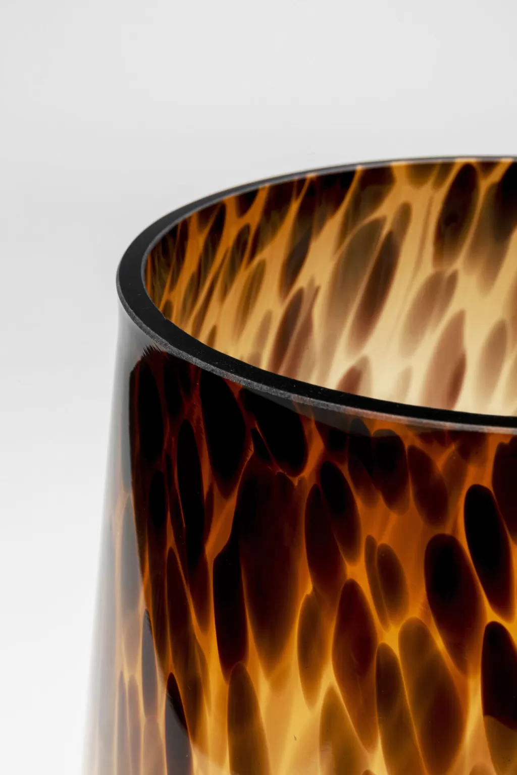 KARE Design - Vase Décoratif Caramel 41 cm pour le Salon - Design Contemporain et Élégant