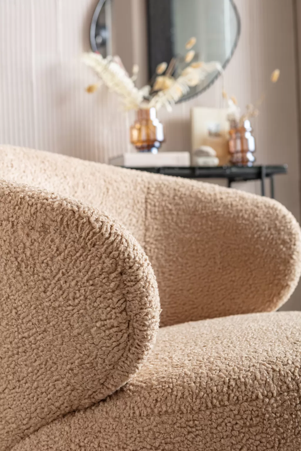 Fauteuil pivotant Carella par KARE Design - Confort moderne et design contemporain pour votre salon
