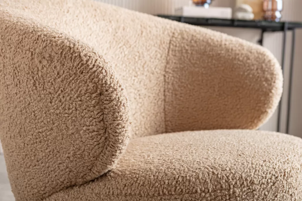 Fauteuil pivotant Carella par KARE Design - Confort moderne et design contemporain pour votre salon