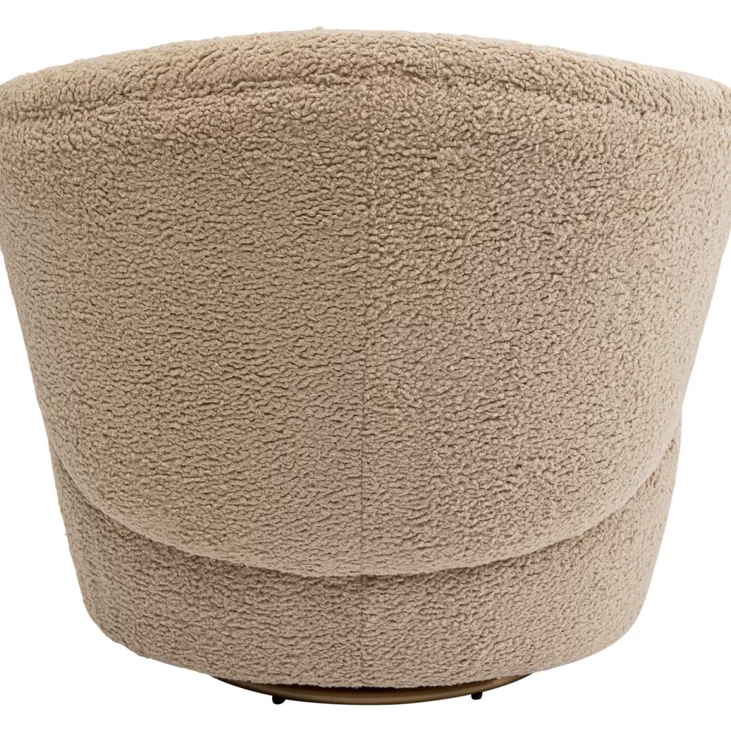 Fauteuil pivotant Carella par KARE Design - Confort moderne et design contemporain pour votre salon