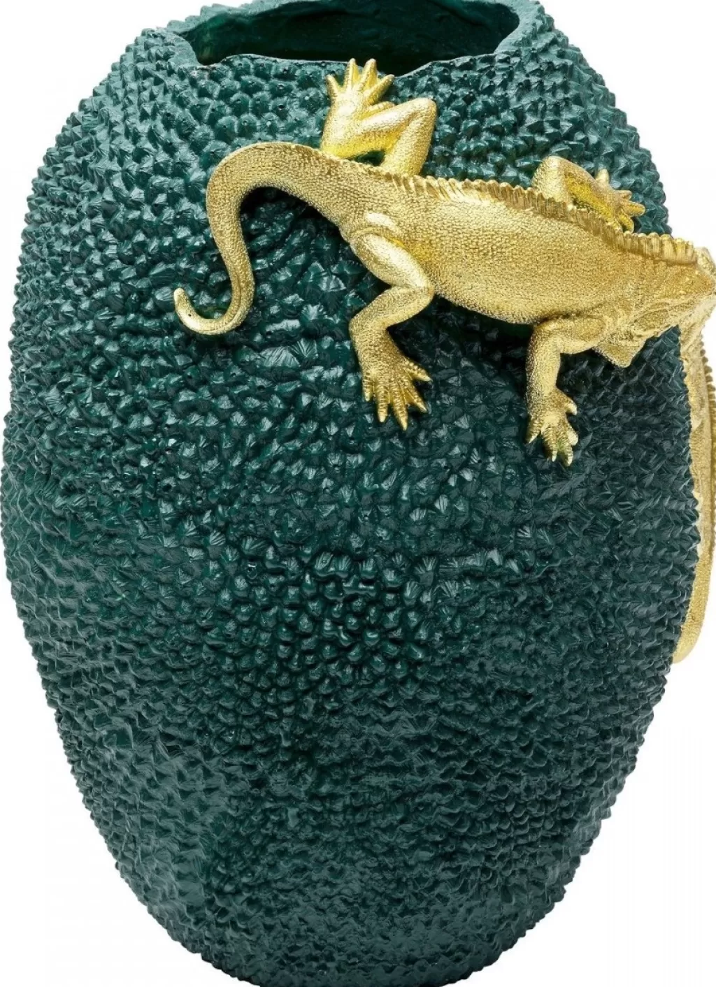 Vase design caméléon en forme de fruit de jacquier - 39 cm - Collection exclusive KARE