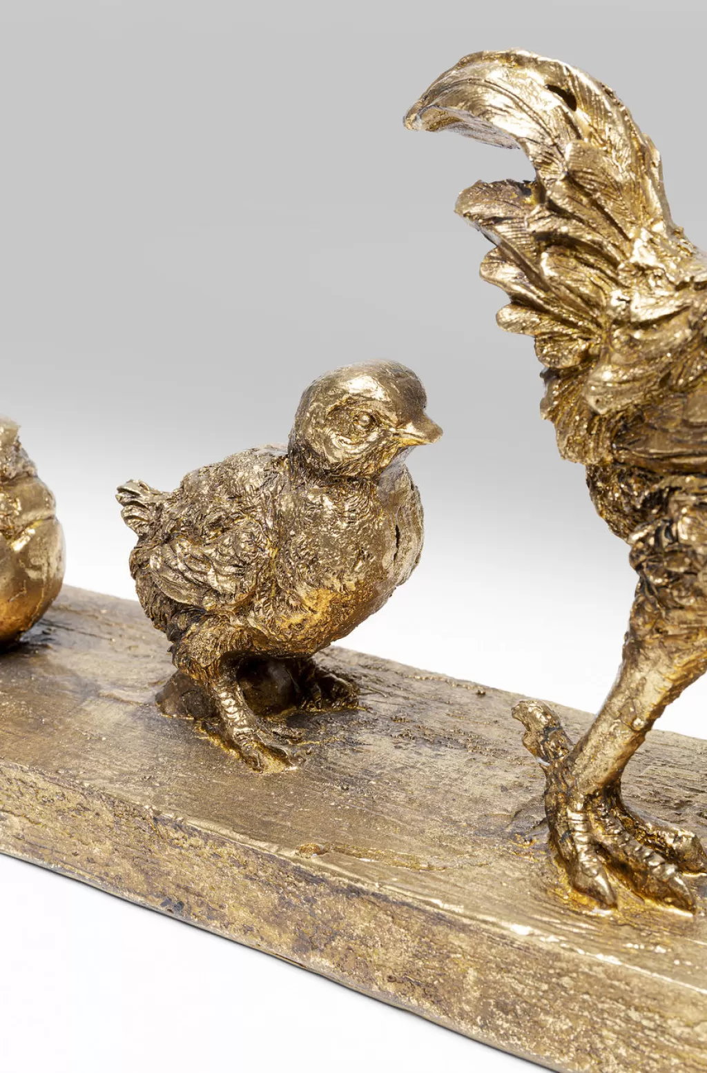 KARE Design - Sculpture Évolutive Poulet en Céramique, Décoratif Original pour Intérieur Créatif