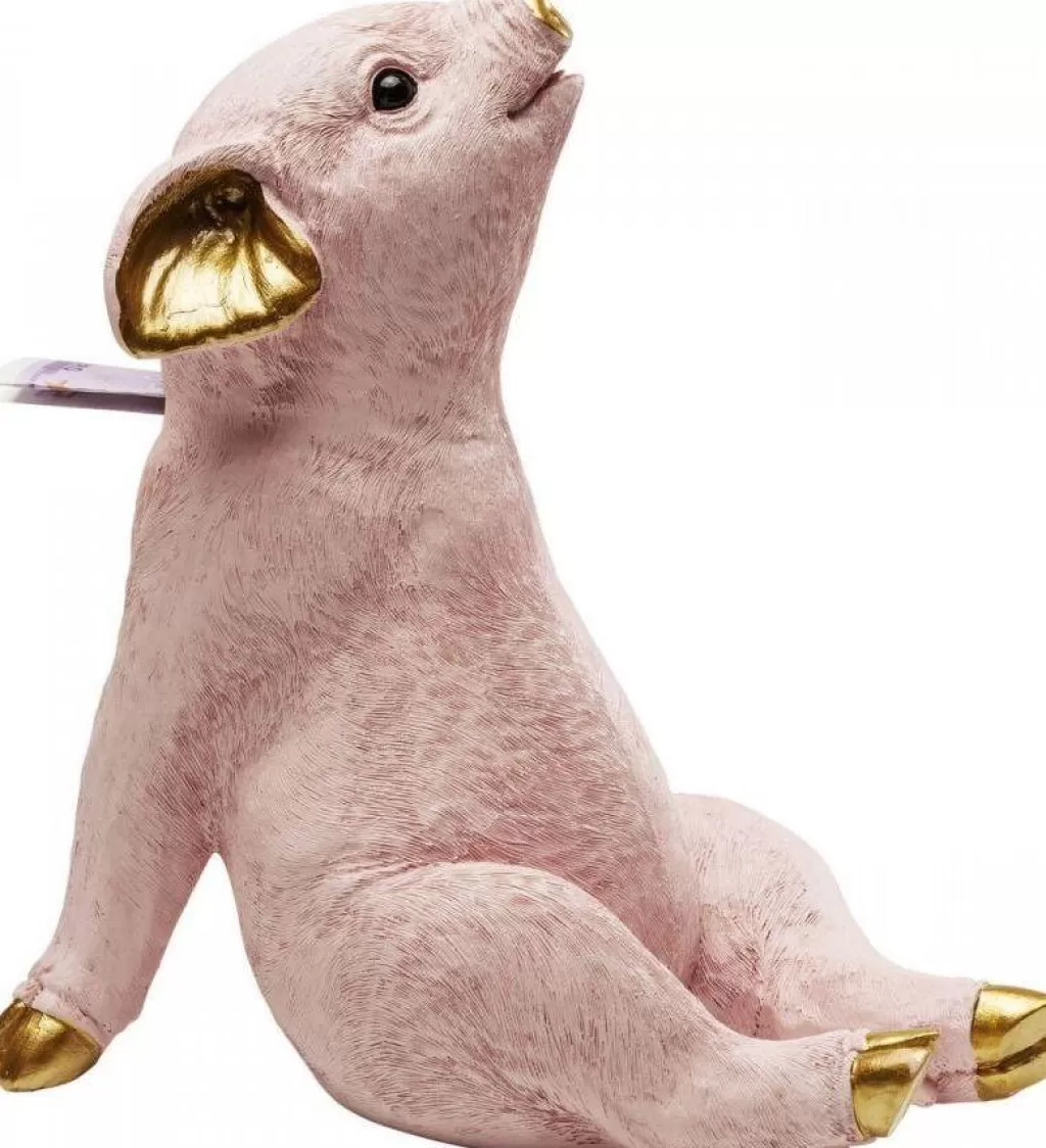 KARE Design - Tirelire Cochon Malin Chillax | Déco Ludique pour Économiser avec Style