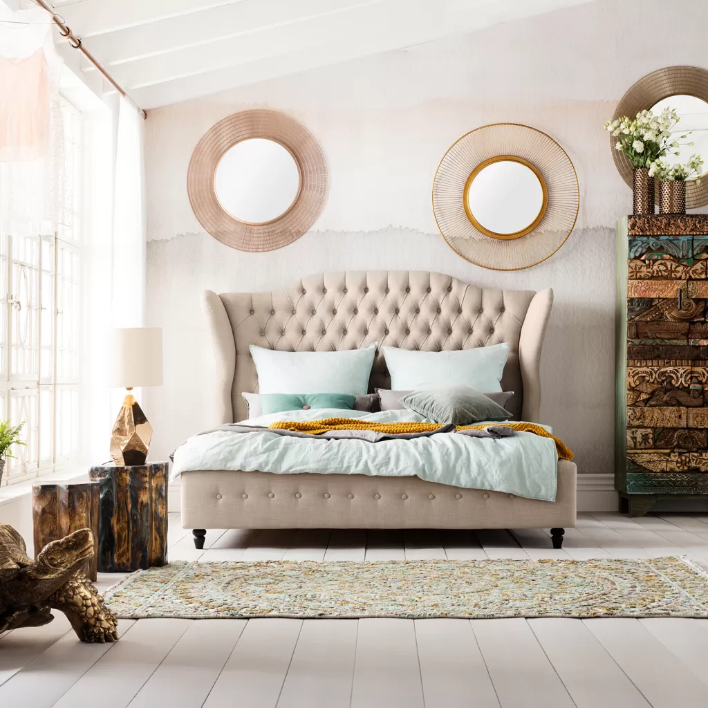 Lit design CITY SPIRIT en lin naturel 180x200 - Collection urbaine épurée KARE  

Élégant lit double 180x200 en toile de lin brut - Style CITY SPIRIT par KARE Design  

Lit contemporain 180x200 cm en lin naturel CITY SPIRIT - Création exclusive KARE Design  

Sublime literie design 180x200 en lin écrù - Collection City Spirit par KARE