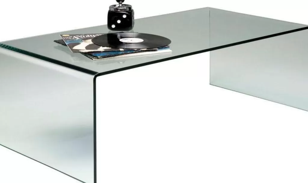Table basse contemporaine Clear Club - Design épuré KARE Design (120x60 cm) pour salon moderne