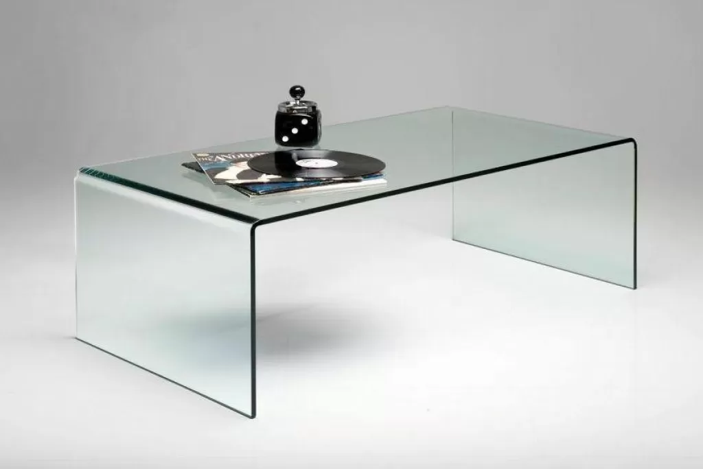 Table basse contemporaine Clear Club - Design épuré KARE Design (120x60 cm) pour salon moderne