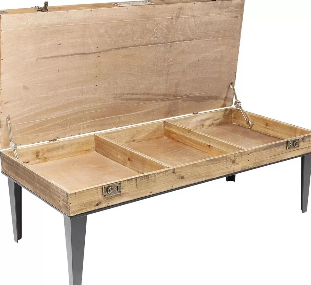 Table Basse Design Élégante pour Salon - KARE Collector Nature 122x55cm | Pièce Maîtresse Bohème Chic