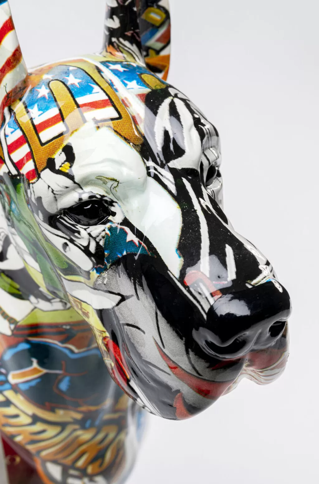 KARE Design - Figurine Décorative Chien BD Maddox - Objet de Décoration Ludique pour Intérieur Moderne