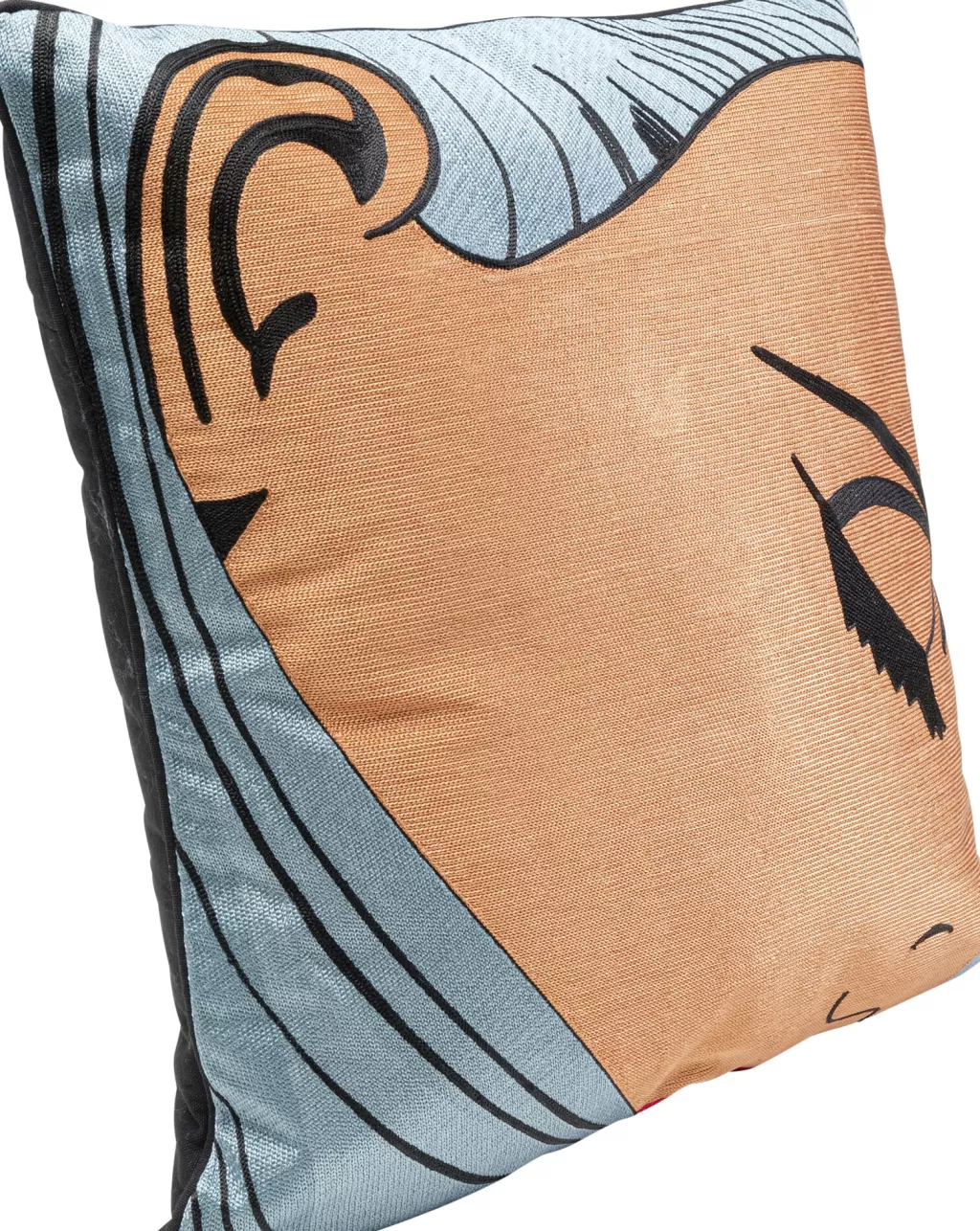 Coussin Décoratif Graphique pour Salon Moderne - Motif Ludique 