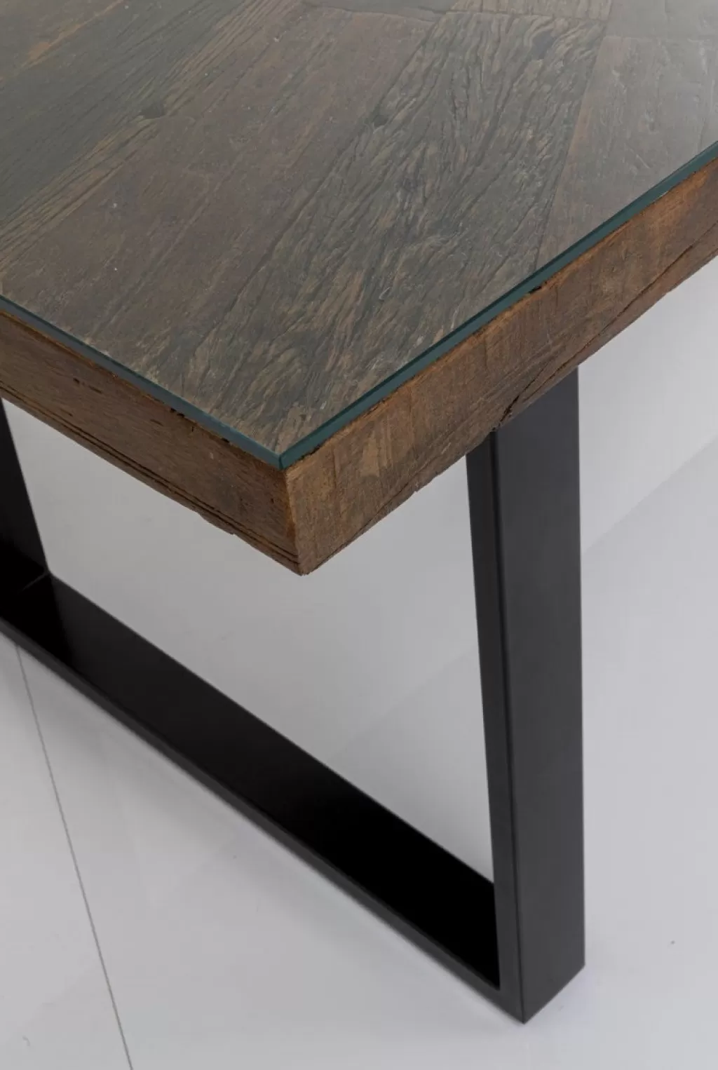Table design Conley par KARE - Noir intense, format 180x90 cm
