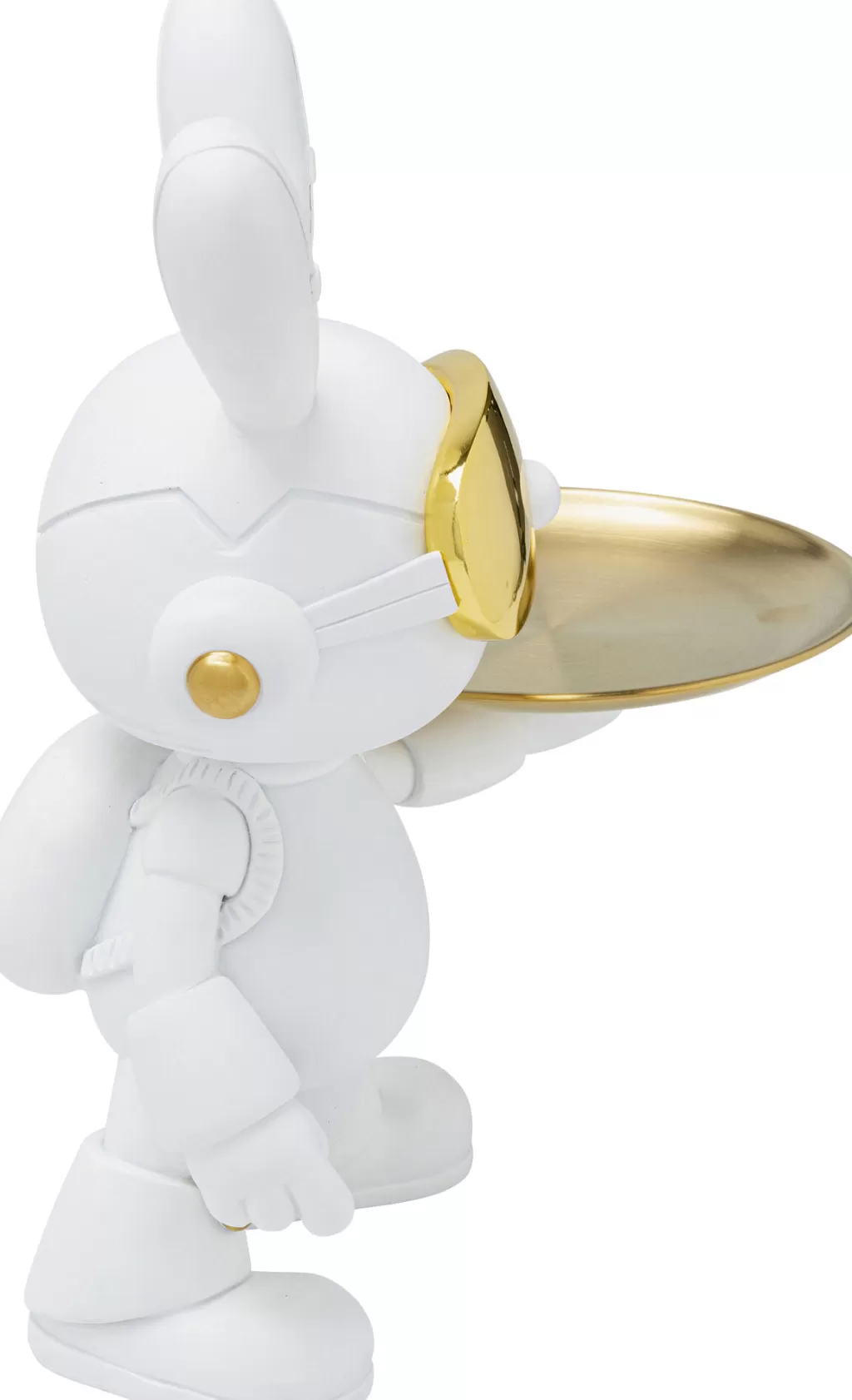 Plateau Décoratif Lapin Malicieux KARE Design - Accessoire de Présentation Élégant 27 cm pour Décoration d'Intérieur