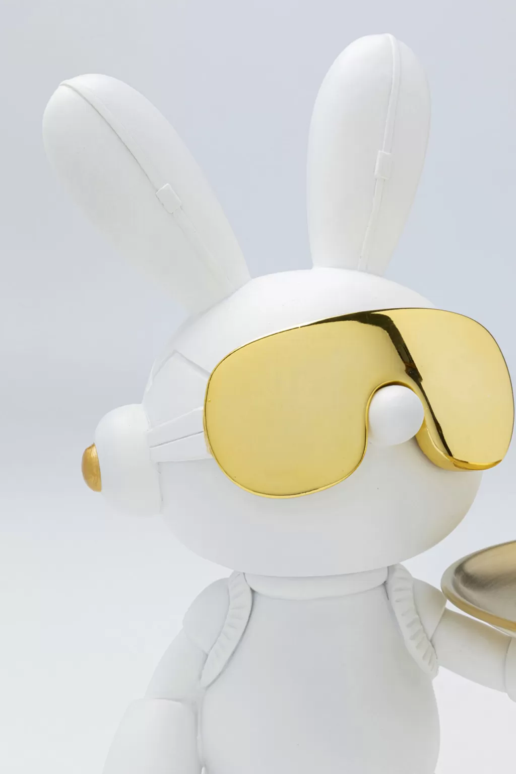 Plateau Décoratif Lapin Malicieux KARE Design - Accessoire de Présentation Élégant 27 cm pour Décoration d'Intérieur