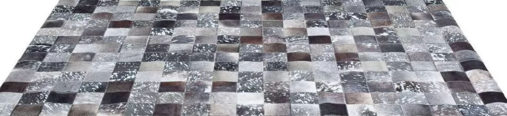 Tapis d'intérieur en fourrure douce Lampaantalja - Gris Cosmo 240x170 cm, design scandinave par KARE