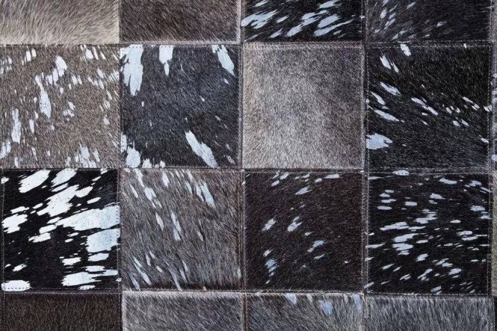 Tapis d'intérieur en fourrure douce Lampaantalja - Gris Cosmo 240x170 cm, design scandinave par KARE