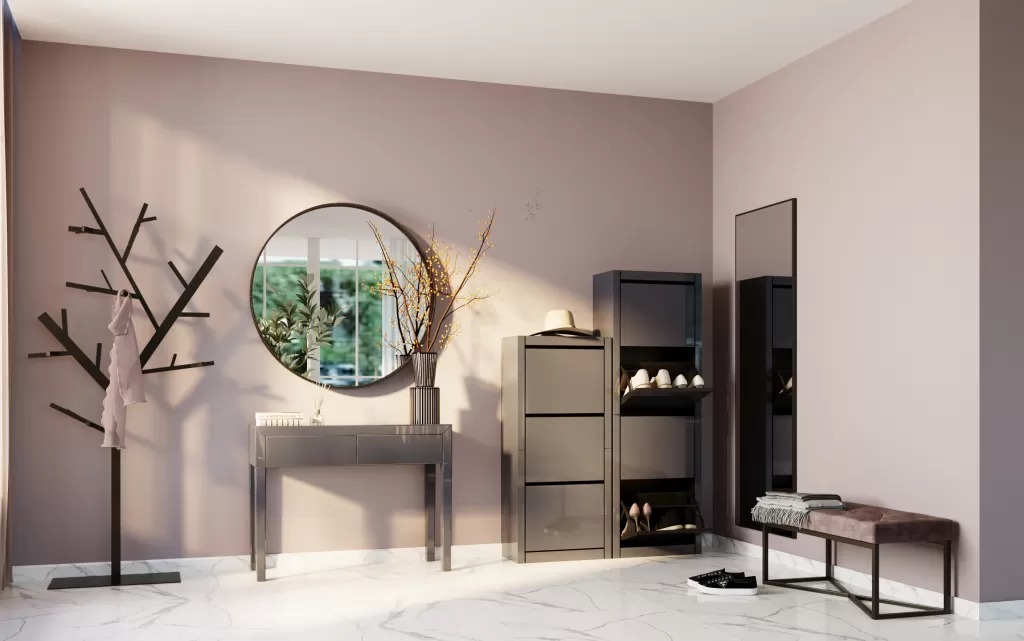 Canapé design crossover gris anthracite et noir - 150 x 40 cm - Création KARE by Penkit pour un intérieur moderne à ligne épurée