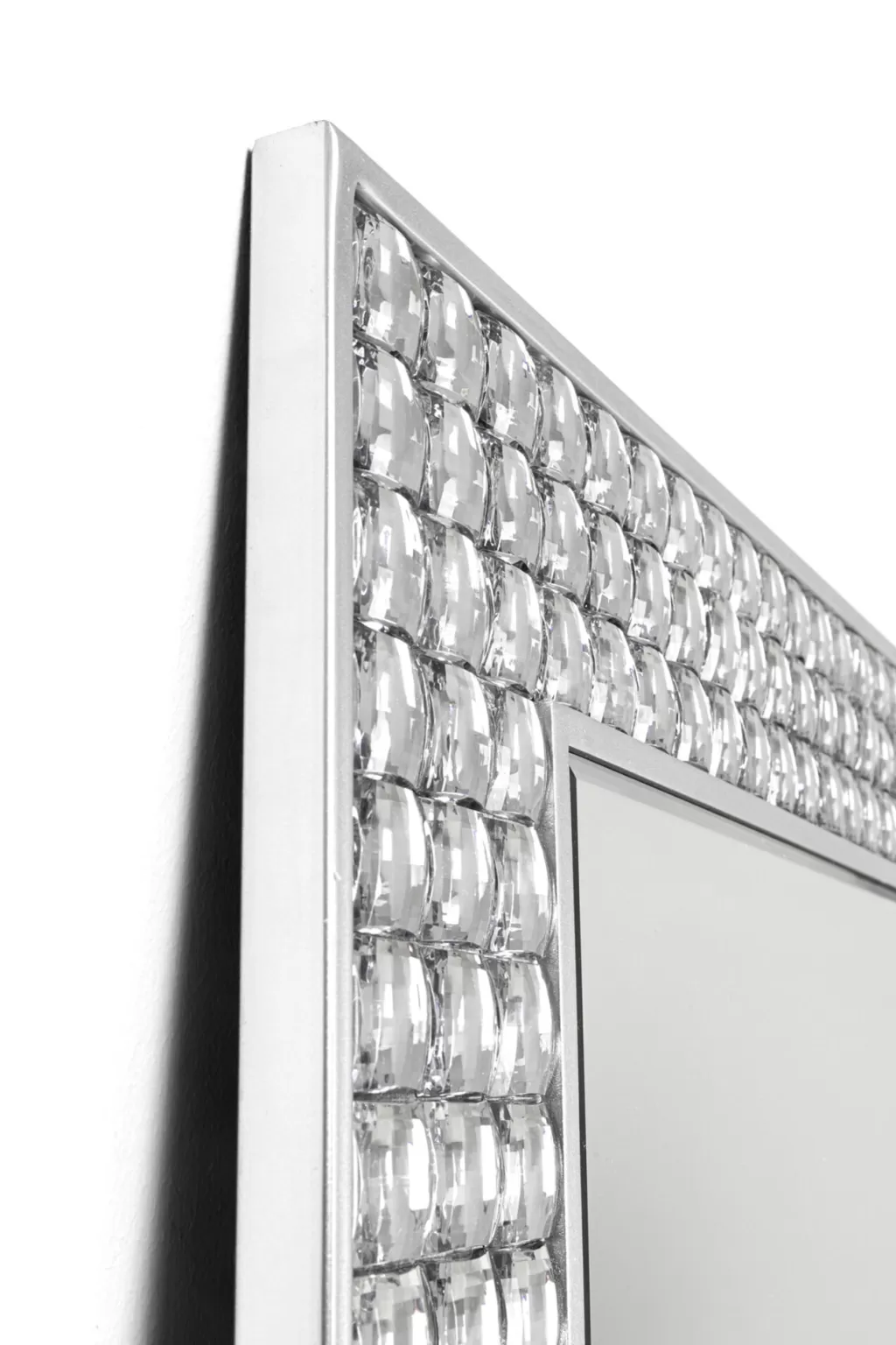 Miroir Mural Design Cristal KARE - Finition Argentée | Dimensions 180x80 cm - Élégance Contemporaine pour Votre Intérieur
