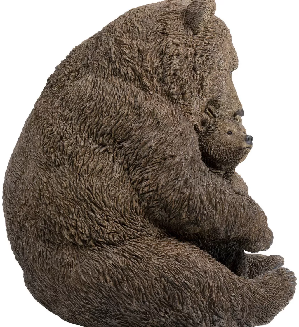Nounours Géants Famille Ourson Doux - Peluche Décorative 81cm par KARE Design, Idée Cadeau Émouvante pour Chambre d'Enfant ou Salon Cosy