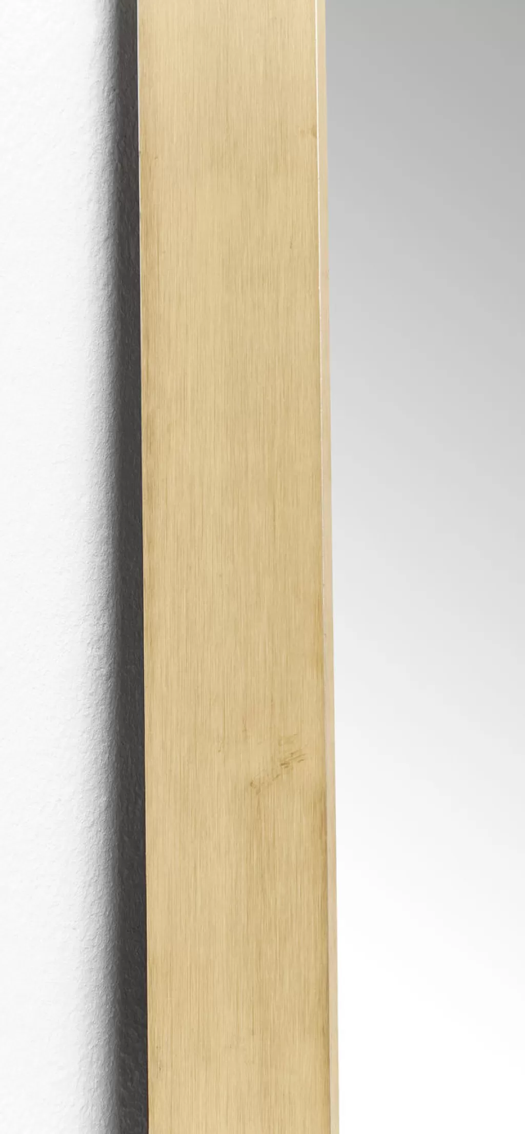 Miroir Design Courbé KARE - Cadre Laiton Vieilli 70 x 200 cm - Modèle MO pour Décoration Murale Élégante