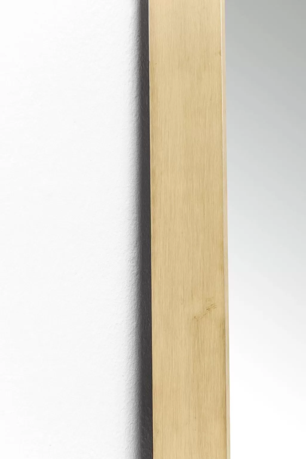 Miroir Courbe Design en Laiton KARE - Décoration Murale Élégante 70 x 200 cm
