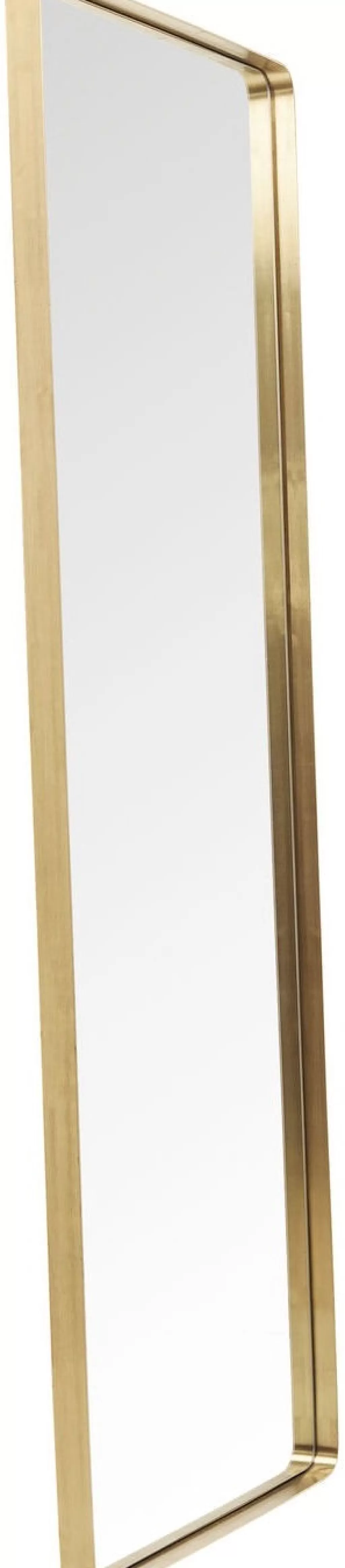 Miroir Courbe Design en Laiton KARE - Décoration Murale Élégante 70 x 200 cm