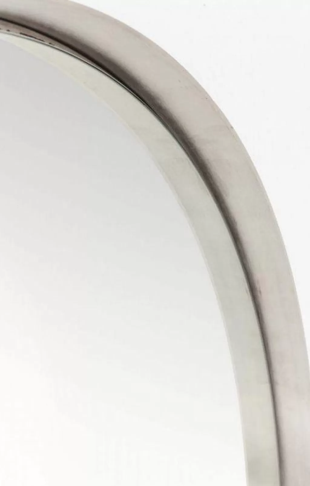 Miroir Murale Design Élégant aux Lignes Courbes - Cadre Métallique Haut de Gamme - Diamètre 100 cm - Style Contemporain de la Marque KARE pour une Décoration Murale Moderne