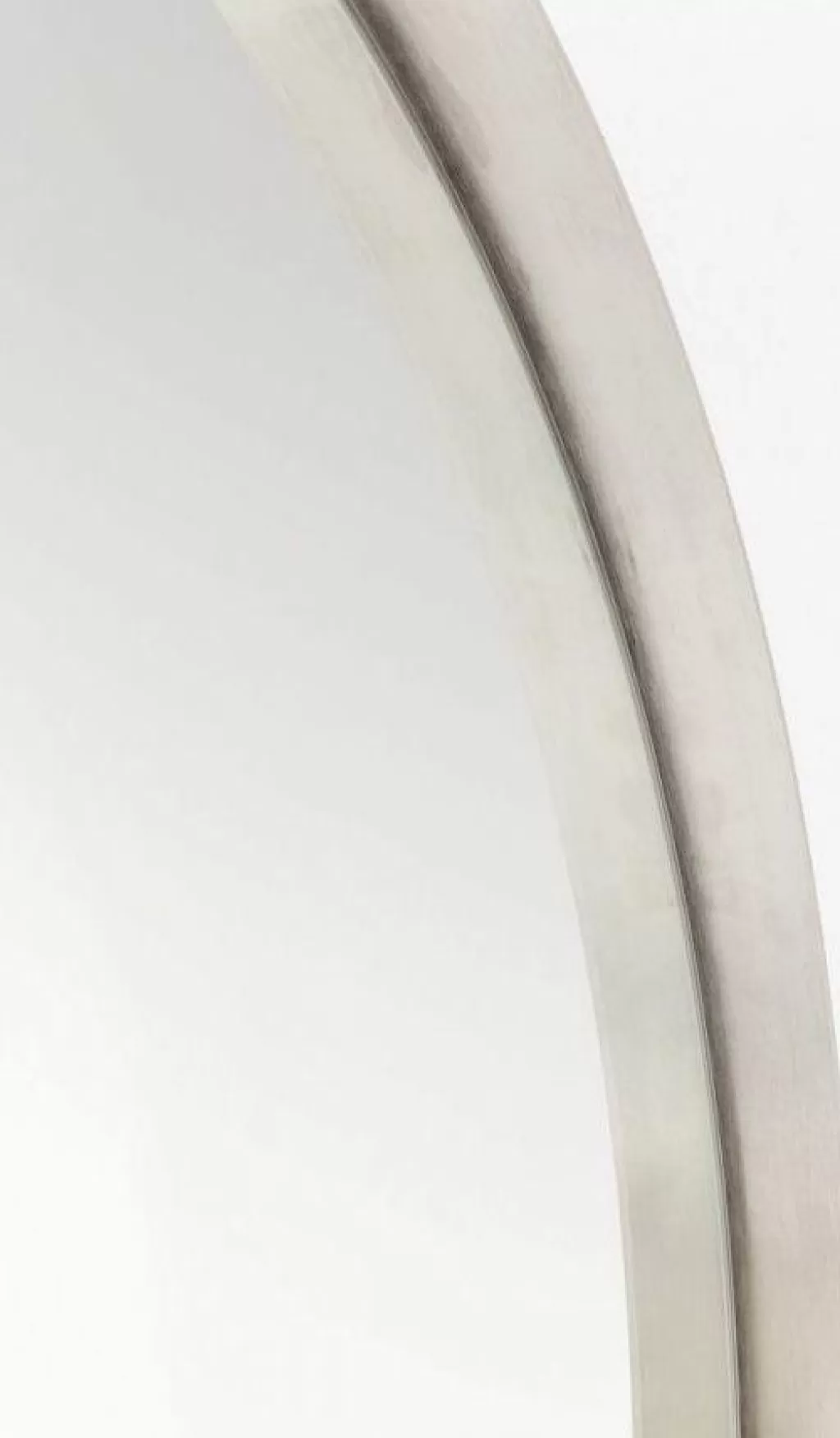Miroir Murale Design Élégant aux Lignes Courbes - Cadre Métallique Haut de Gamme - Diamètre 100 cm - Style Contemporain de la Marque KARE pour une Décoration Murale Moderne