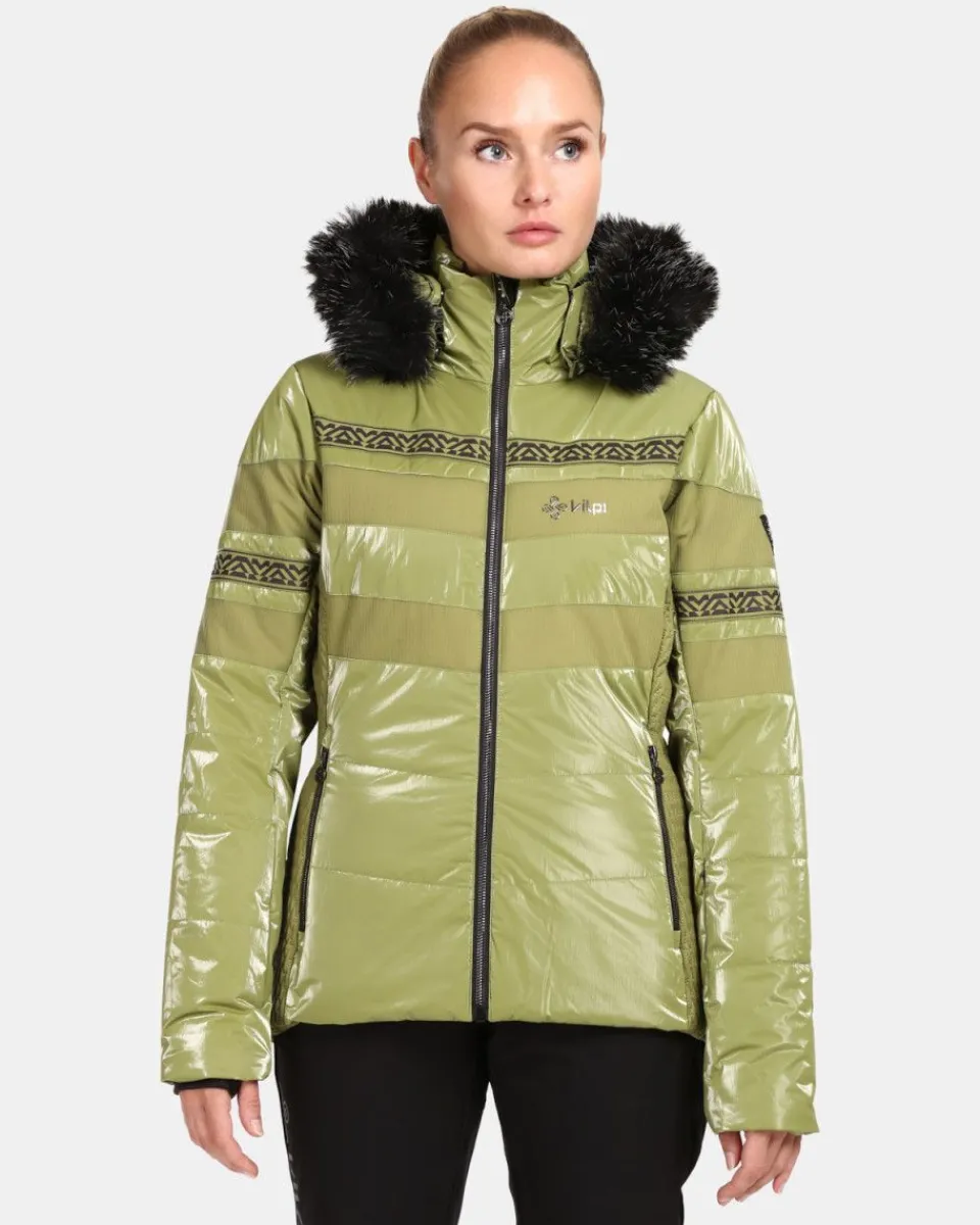 Veste d'Hiver pour Ski Léger et Confortable - Kilpi Femme - Style Urbain Modèle DALILA-W